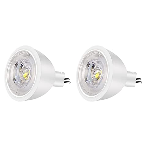 Noobibaba MR11 LED Lampe MR11 GU4 LED 12V Warmweiß 3W 40 Grad Nicht-Dimmbar 25W Halogen Glühlampe Ersetzt 2er Pack