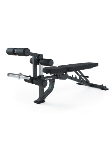 ATLETICA B2 LegMaster Beincurl Hantelbank Leg Curl Beintraining Schrägbank negativ verstellbar Bis 400kg belastbar