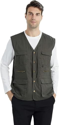 ININOSNP Elektromagnetische Strahlungsweste Schutzkleidung gegen elektromagnetische Strahlung um den Körper vor Strahlenschäden zu schützen Green L