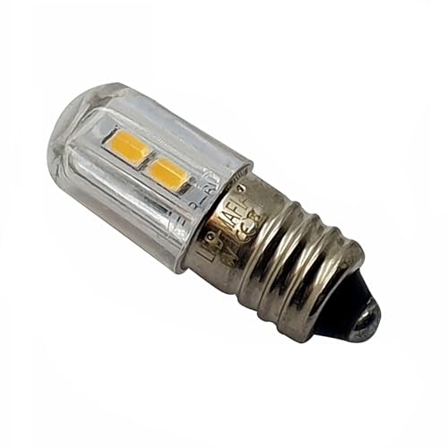 E10 LED 6V - Lampe Birne Schraubsockel Sparlampe Niedervolt SMD warmweiß 303er 10x29mm