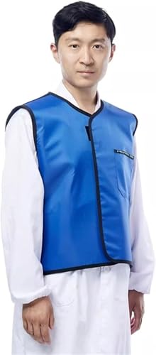 Suits Halblange Schürze Verstellbarer Klettverschluss Dental Blei Schutzkleidung 0.5mmpb 55x60cm