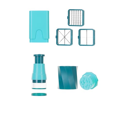 Genius Nicer Dicer Minis Gemüseschneider manuell Kombi-Set 13tlg. Gemüse Obst Zerkleiner Spiralschneider Würfelschneider für Tomaten Gurken Zwiebel Küchenhelfer für schnelle kreative Mahlzeiten Genius Nicer Dicer Minis Gemüseschneider manuell Kombi-Set 13tlg. Gemüse Obst Zerkleiner Spiralschneider Würfelschneider für Tomaten Gurken Zwiebel Küchenhelfer für schnelle kreative Mahlzeiten