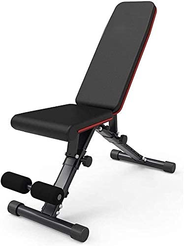 CGCSYZ Hantelbank Verstellbare Bank Klappbare Hantelbank Hantel-Trainingsbank Fitnessbank Herrenbankdrücken Heimfitnessgerät mit Einem Gewicht von Etwa 400kg Bl