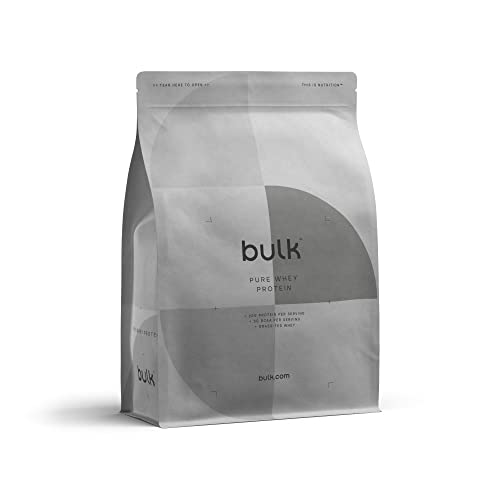 Bulk Pure Whey Protein Pulver Eiweißpulver Schoko-Kokos 1 kg 33 Portionen Verpackung Kann Variieren