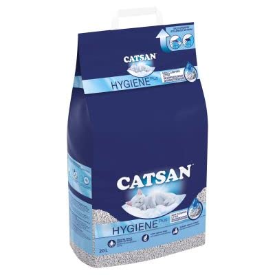 Catsan Hygiene nicht klumpendes 3 Packungen 3x 20l