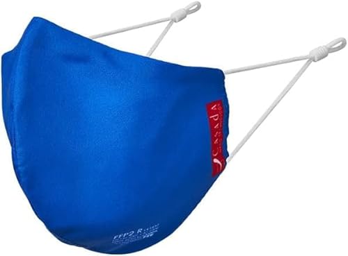 FFP2 zertifizierte Nano-Maske-PRO königsblau ab 5er Set Casada - Gesichtsschutz Hygiene Schutzmaske Mehrwegmaske Mundschutz Wiederverwendbar Waschbar 50