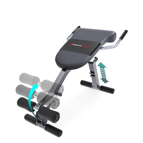 Sportstech einzigartiger 3in1 Rücken  Bauchtrainerägbank Multifunktion Rückentrainer für BRT200 BRT200 Bundle