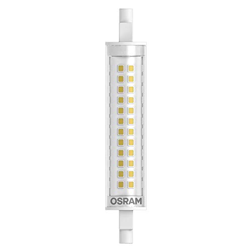 OSRAM Stablampe mit Sockel RÃ¶hre mit 12 W Ersatz fÃ¼r 100W GlÃ¼hbirne WarmweiÃŸ 2700K