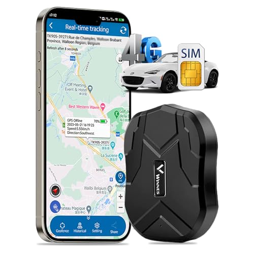  SIM Karte 5000mAh für Fahrzeuge Langzeit Standby Wasserdicht Magnet Ortung Kostenlose Ortung Gerät für Wohnmobil Boot Anhänger