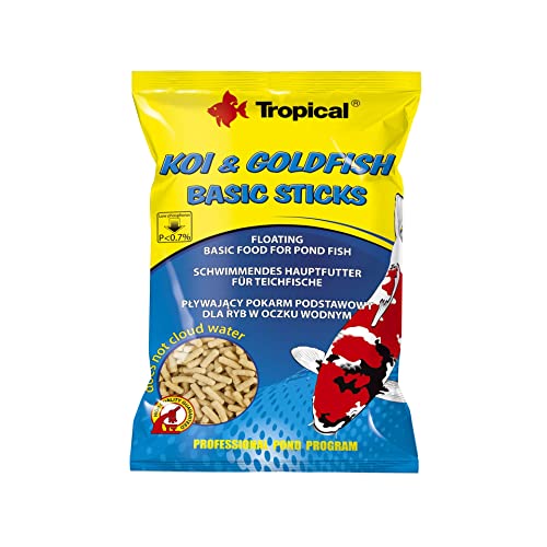Tropical K-120 Koi und Goldfisch Basic Sticks 1er Pack 1 x 1 l