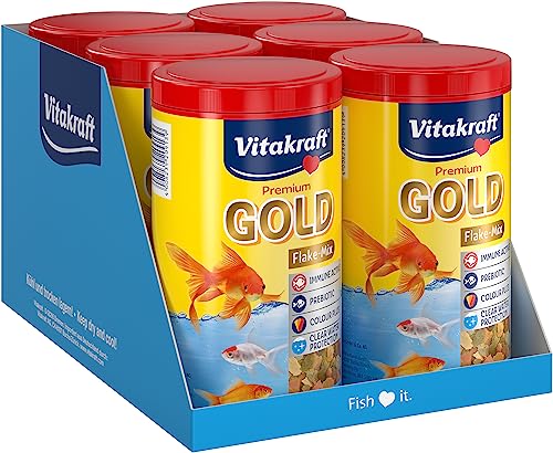  Fischtfutter Gold Flake Mix 1x 1L 170g 1er Pack