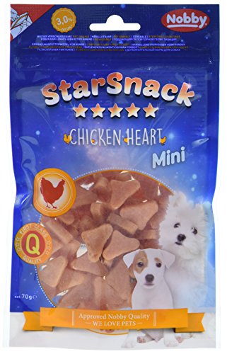 Nobby STARSNACK Soft Chicken Heart für alle Hunde 1 Tüte 1 x 70 g