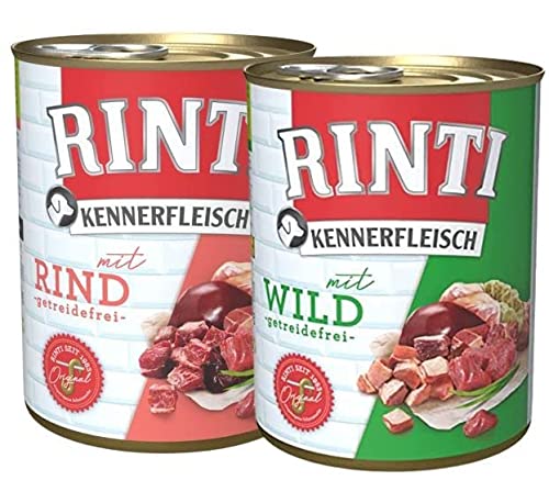 Rinti Kennerfleisch Multipack Rind Wild 24 x 800 g