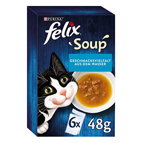  Soup Suppe für zarten Stückchen Geschmacksvielfalt aus dem Wasser 8er 8x 6 Beutel 48g