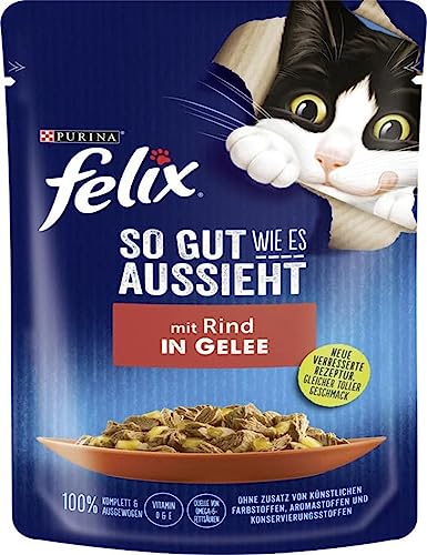 Nestle Niemcy Felix Nassfutter für Katzen 85 g SASZ.SO GUT WOIODOWINA 24
