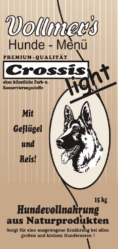 Vollmer s 37027 Hundefutter Crossis Light 15 kg