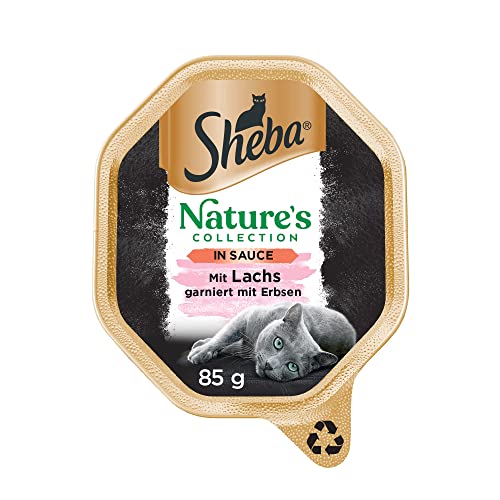 SHEBA Schale Nature s Collection in Sauce mit Lachs 2 x 11 x 85g