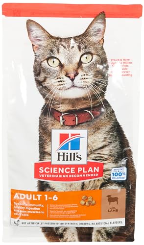 Hill s Pet Nutrition Sp Feline Adult Lamb Rice - 1500 g