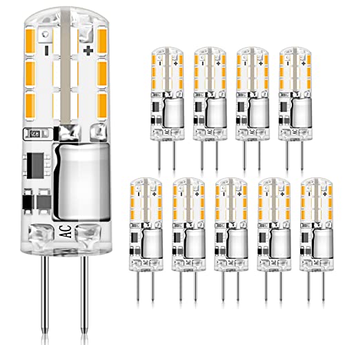  lampe 1.5W 3000K Warm White 180lm Replacement for Halogen lampe No Flicker Non dimmable 180LM 10Pack