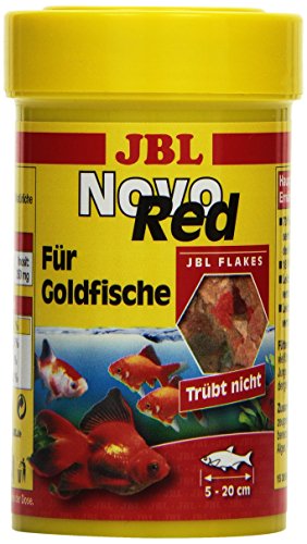 JBL NovoRed 30199 Alleinfutter für Goldfische Flocken 100 ml