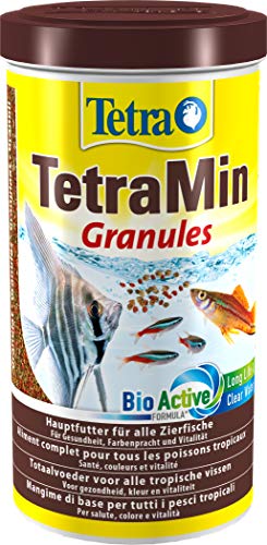 TetraMin Granules   langsam absinkendes ideal für Fische in der mittleren Wasserschicht des Aquariums 1 L Dose