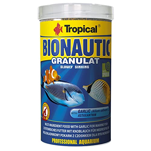 Bionautic Granulat Futter für kleine bis mittelgroße Meerwasserfische 1x 500 ml