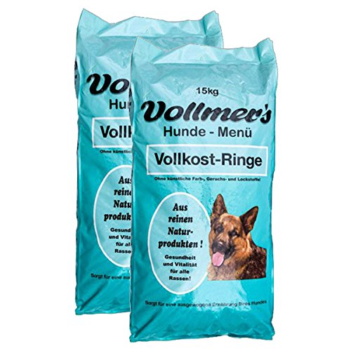 Vollmer s 37171 Hundefutter Vollkost-Ringe 15 kg
