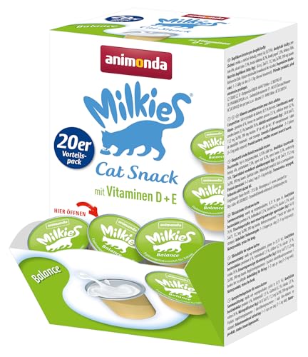animonda Milkies Balance Katzenmilch portioniert 4 x 20 Cups 15 g