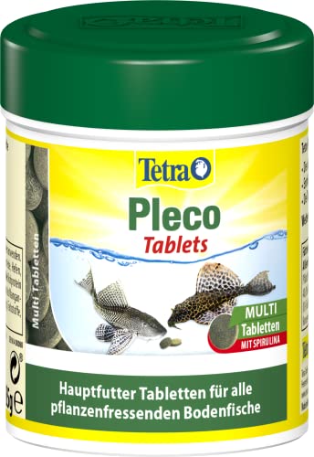 Tetra Pleco Tablets Nährstoffreiches für alle pflanzenfressenden Bodenfische z.B. Welse 275 Tabletten