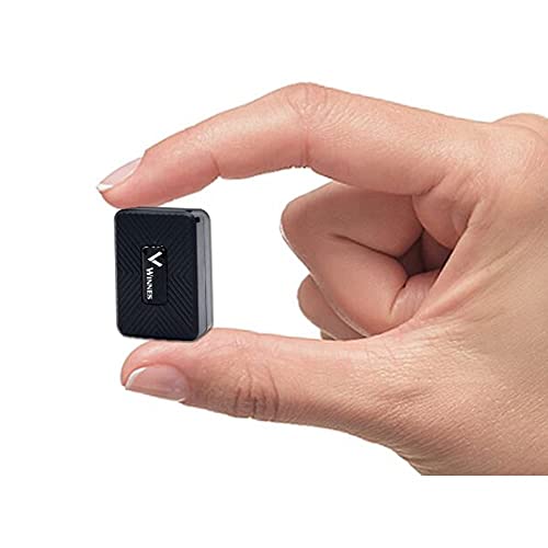 Micro GPS Tracker mit Magnet Echtzeit Satelliten Standort Tracking Portable Mini GPS-Tracker mit Geo-Zaun Alarm und kostenlose App Ortungsgerät für Auto Moto Kinder Fahrrad