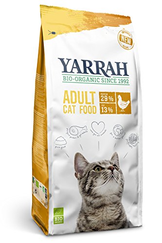YARRAH Bio Katzentrockenfutter mit Huhn 1er Pack 1 x 6 kg