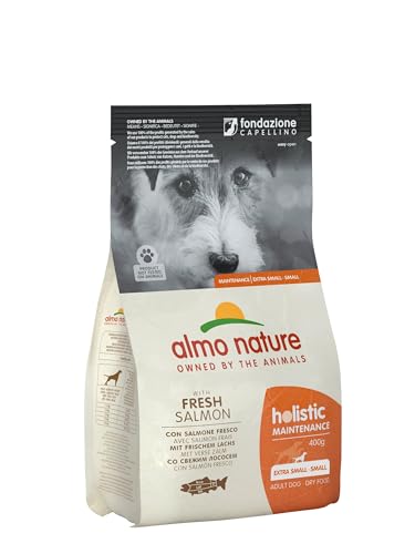 Almo Nature Holistic Small Hundefutter mit Lachs 400g 1er Pack