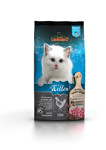 Leonardo Kitten 7 5kg Kittenfutter Trockenfutter für Kitten Alleinfuttermittel für Kitten bis zu 1 Jahr