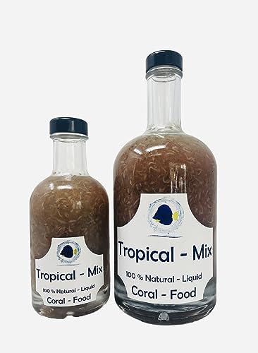 Coral-Reef Tropical-Mix Futter für Aquarienfische und Korallen Flüssigfutter 200 ml