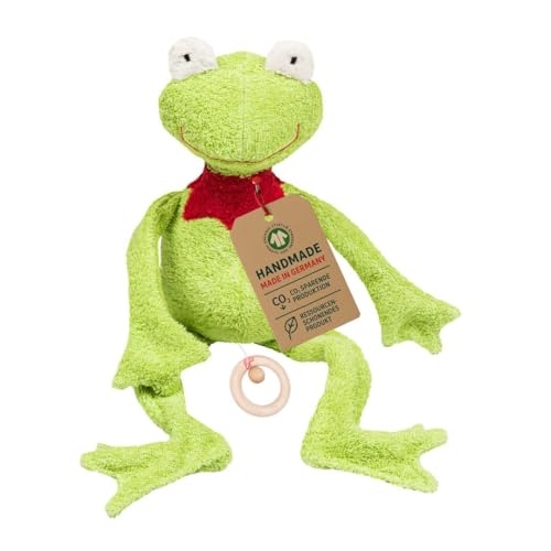 Efie Bio - Spieluhr Schlenker Frosch kontrolliert biologischer Anbau organic Made in Germany GOTS zertifiziert nachhaltig Melodie LaLeLu