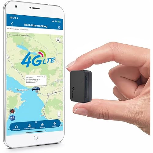 TKMARS Mini TK903 Echtzeit via App Sender Peilsender Inklusive SIM ABO erforderlich magnetischer Ortungsgerät mehrere Alarme 10S Aktualisierungsintervall