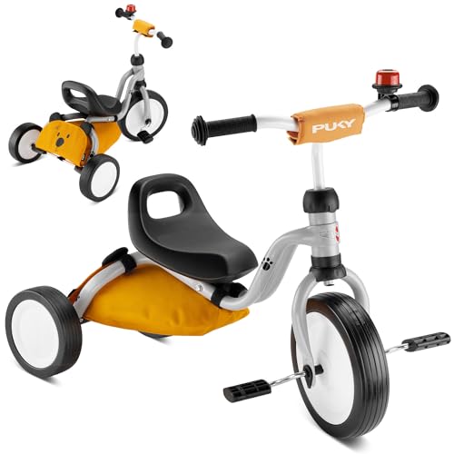 PUKY FITSCH Bundle Lerndreirad ab 1 5 Jahren Ergonomischer Verstellbarer Sitz Sicherheit Stabilität mit Float-Laufräder Ideal für 80-95 cm Körpergröße