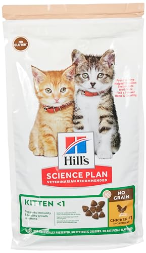 HILL S Feline Science Plan Kitten No Grain - Dry Cat Food - 1 5 kg