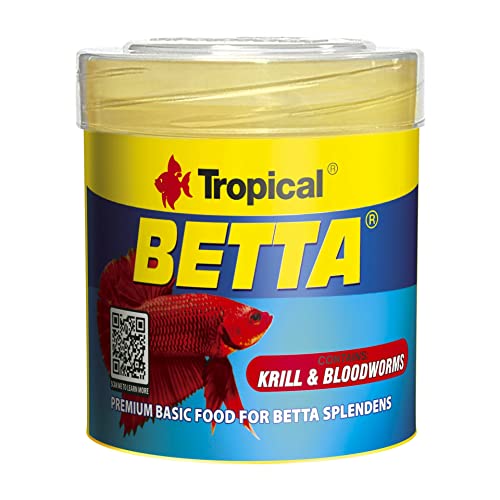 Tropical Betta Flockenfutter für Kampffische 50 ml