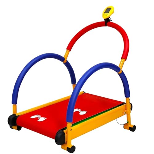 DONGSHUAI Trainingsgeräte-Set Für Kinder Hantelbank- Und Beinpresse-Set Verstellbares Laufband Mit LED-Anzeige Fitness-Trainingsgerät Für Kinder B