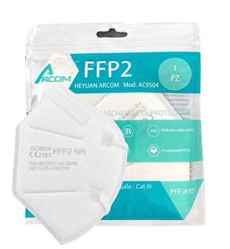 ARCOM - Masken FFP2 - CE-zertifiziert - Box 10 Stück
