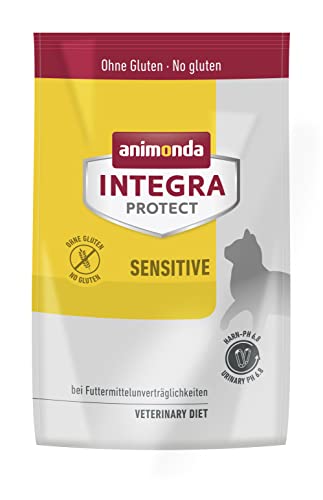 Animonda INTEGRA PROTECT Adult Sensitive Trockenfutter Katze hochwertiges Trocken getreidefrei spezielles Diätfuttermittel zur Minderung von Unverträglichkeiten für 1x 1200 g