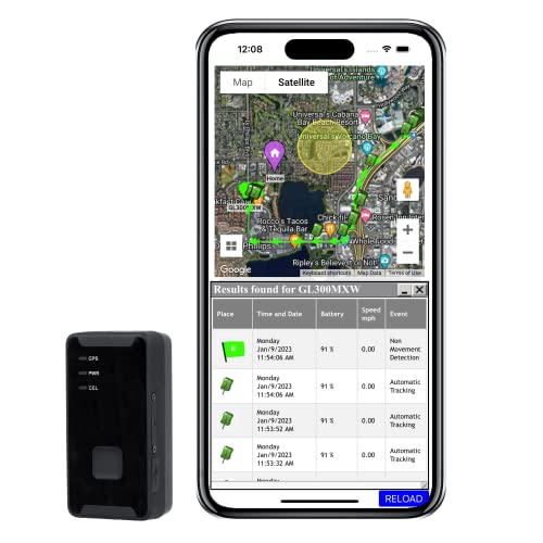 AMERICALOC GL300W Mini Portable Real Time GPS Tracker. XW Series