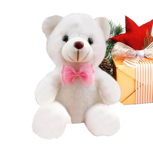 Buhygn Plüschtier Nachtlicht Leuchtendes Weißes Kuscheltier Plüschbär Puppe Für Und Mädchen Für Spielzimmer Kinderzimmer Reise Und Autositz