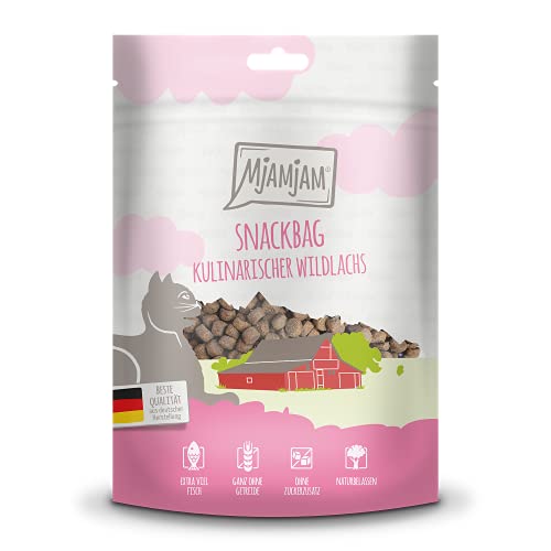    Katzensnack   Snackbag   kulinarischer Wildlachs 1er 1x 125g naturbelassen ganz ohne synthetische Konservierungsstoffe