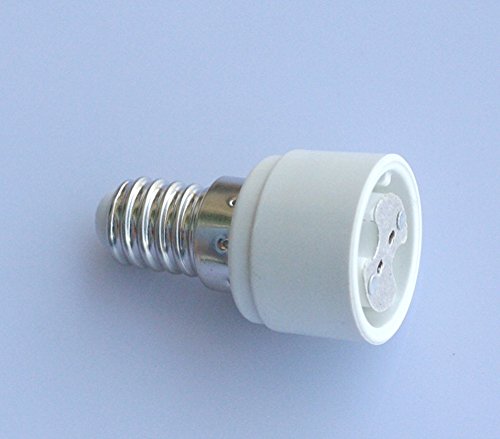 2x Sockel Adapter E14 auf G4 MR16 GU5.3 GU4 für LED o. Halogen Leuchtmittel Lampe