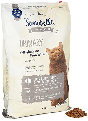 Sanabelle Urinary Katzentrockenfutter für ausgewachsene mit empfindlichem Harnsystem 1x 10 kg