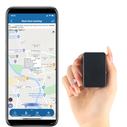 Winnes GPS-Tracker Echtzeit-Tracking Abonnement Mini GPS Tracker mit Magnet enthält mehrere Alarme GPS Sender Mit dedizierter Datenkarte 4G TK903