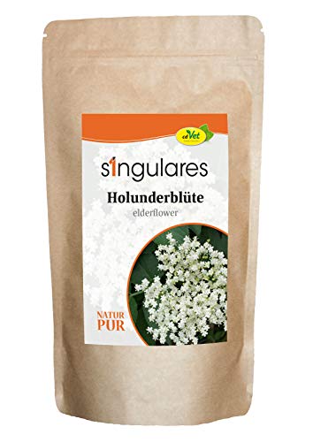 cdVet Singulares Holunderblüten 100 g für eine naturnahe Fütterung von Tieren