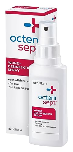 octenisept Wund Desinfektion Spray   schmerzfreies Antiseptikum zur Behandlung von akuten chronischen Wunden schützt vor Wundinfektionen 100 Lösung